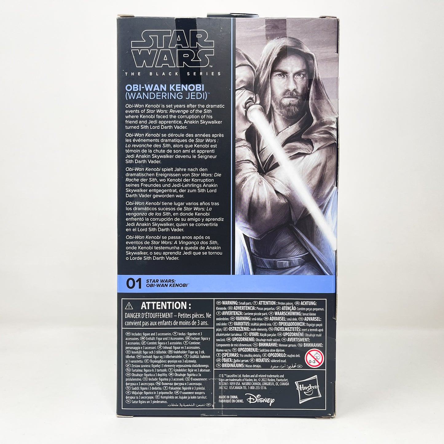 Obi-Wan Kenobi (Wandering Jedi) OBI #01 - Black Series Hasbro