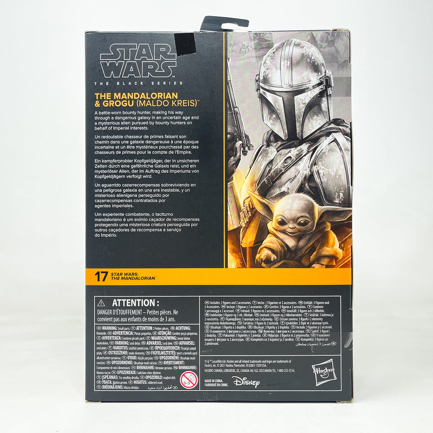 The Mandalorian & Grogu (Maldo Kreis) Deluxe MAN 17 - Hasbro Black Series (2021)