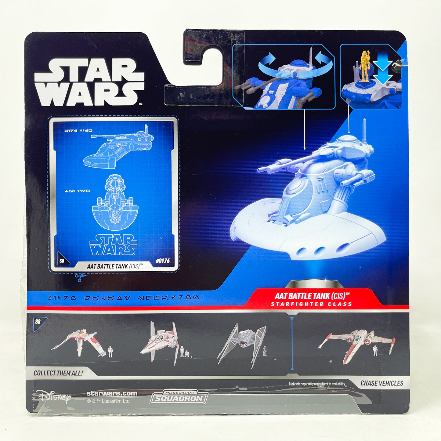 AAT Battle Tank (CIS) #0176– Jazwares Star Wars Micro Galaxy Squadron
