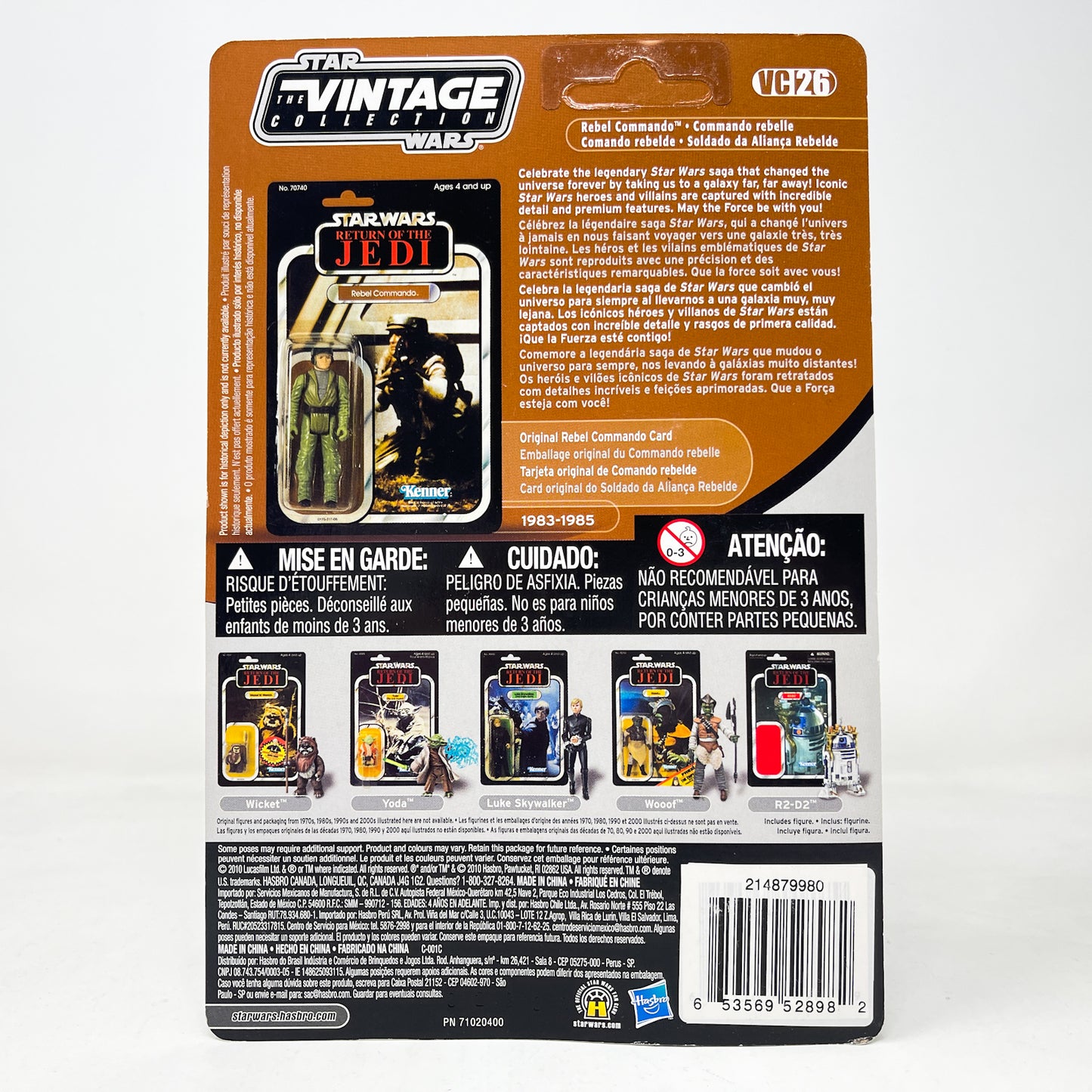 VC026 Rebel Commando (2010) Canadian Fett Offer - The Vintage Collection