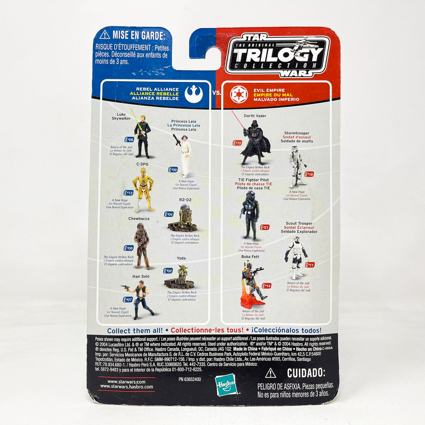 Cloud Car Pilot OTC-19 - Hasbro Original Trilogy Collection (2004)