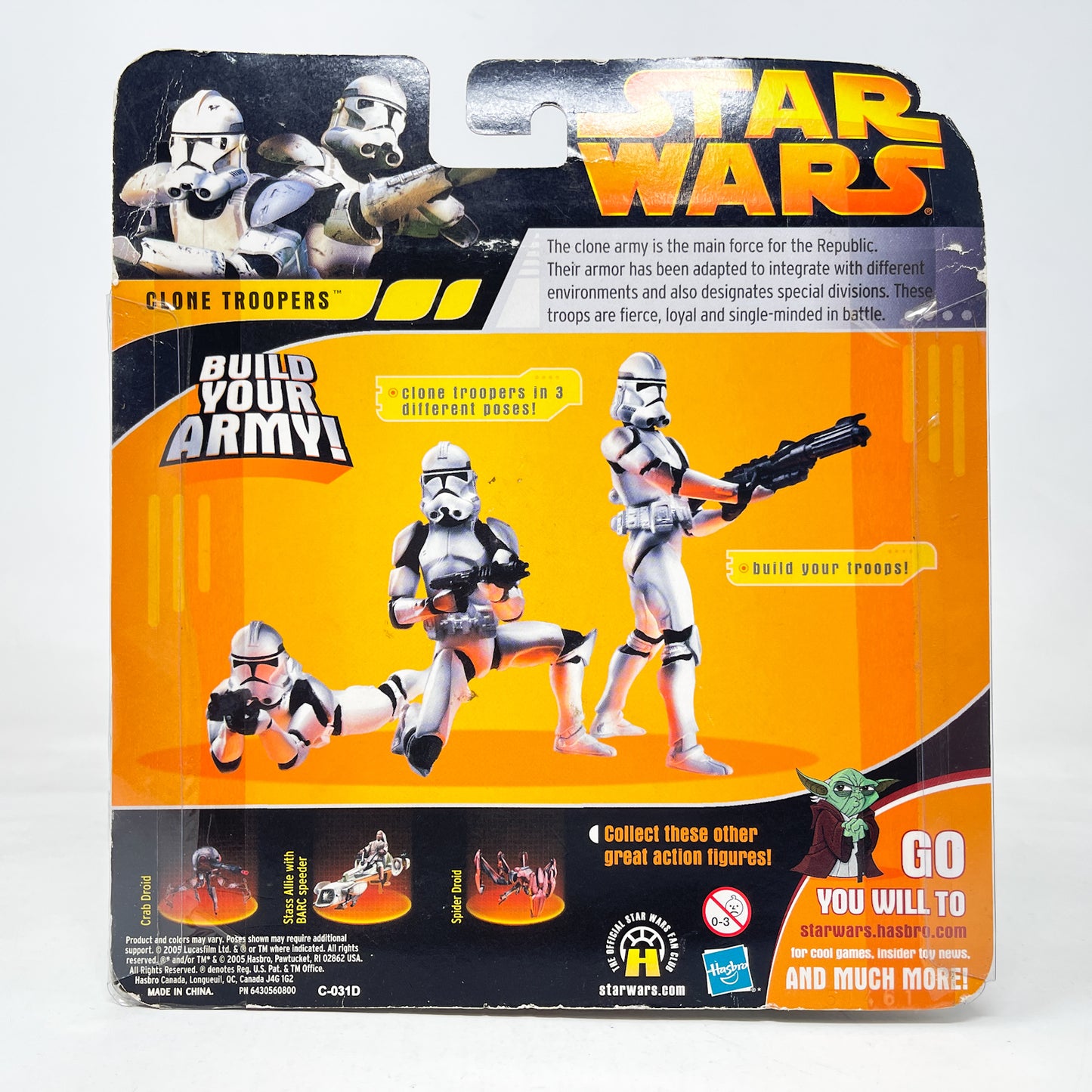Clone Troopers (3-Pack) – Hasbro Star Wars Revenge of the Sith (2005)