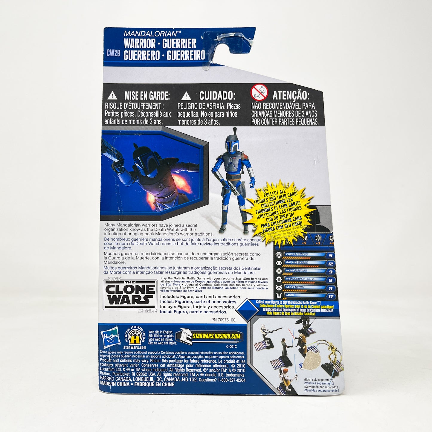 Mandalorian Warrior CW29 - Hasbro The Clone Wars (2010)