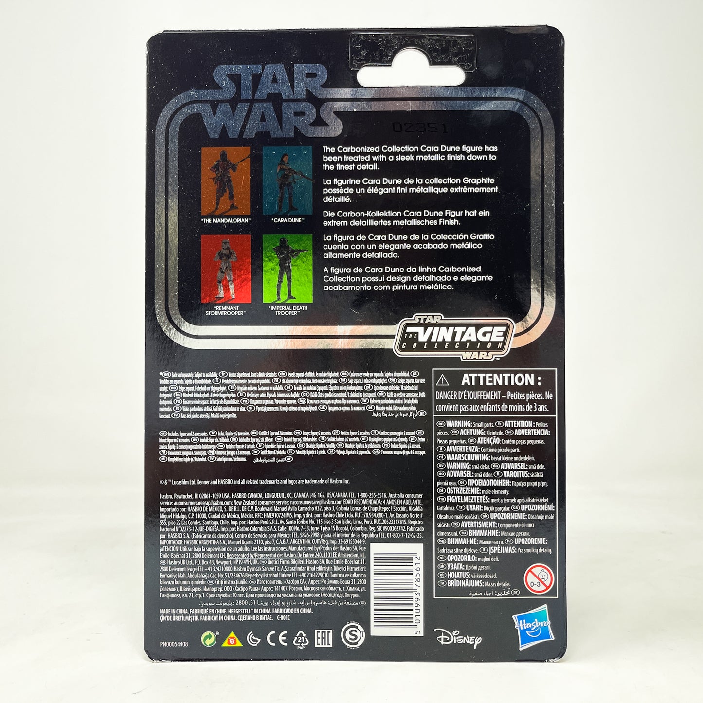 VC Cara Dune (Carbonized) - The Vintage Collection Hasbro Star Wars