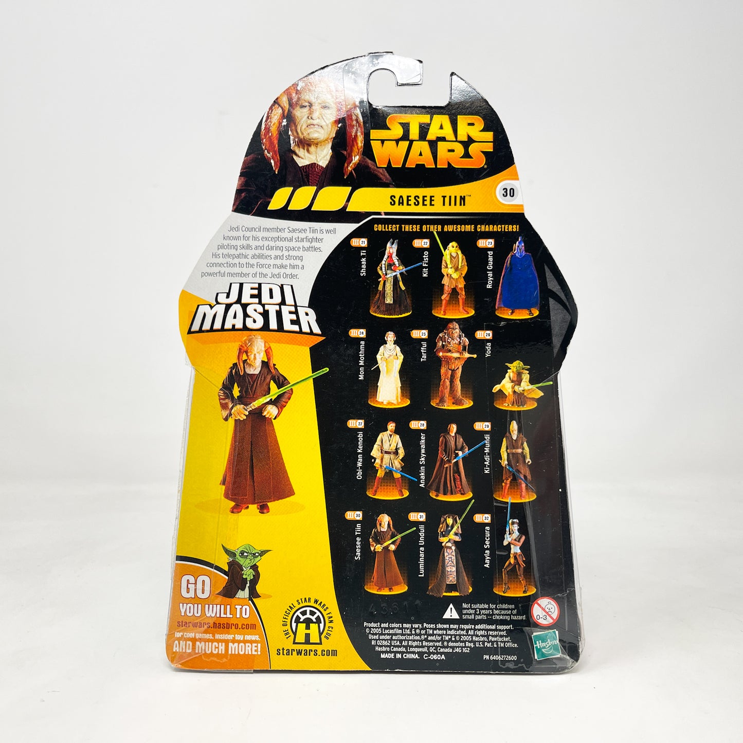 Saesee Tiin (Jedi Master) #30 - Hasbro ROTS 2005