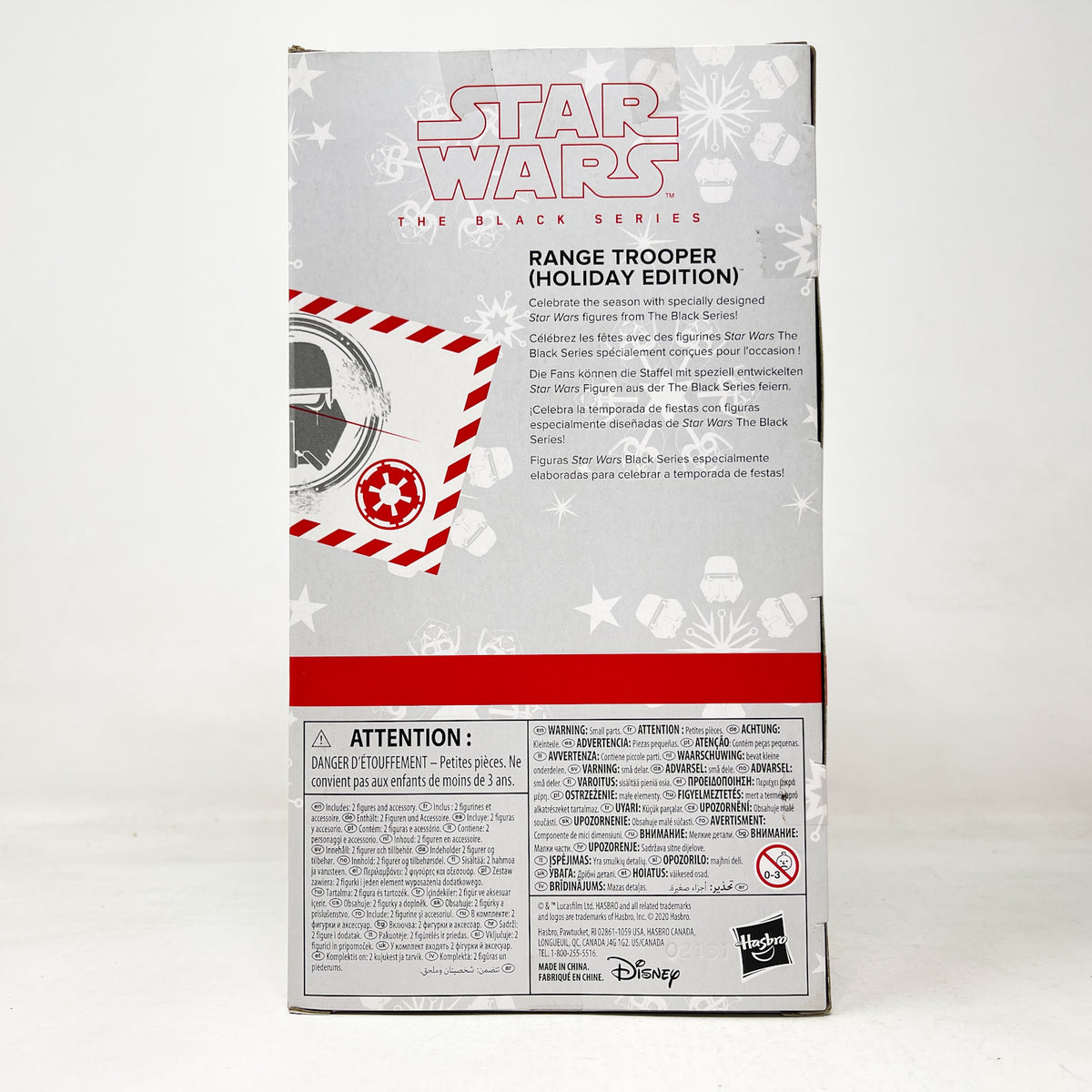 Holiday Snowtrooper with Porg - Hasbro Black Series (2020)