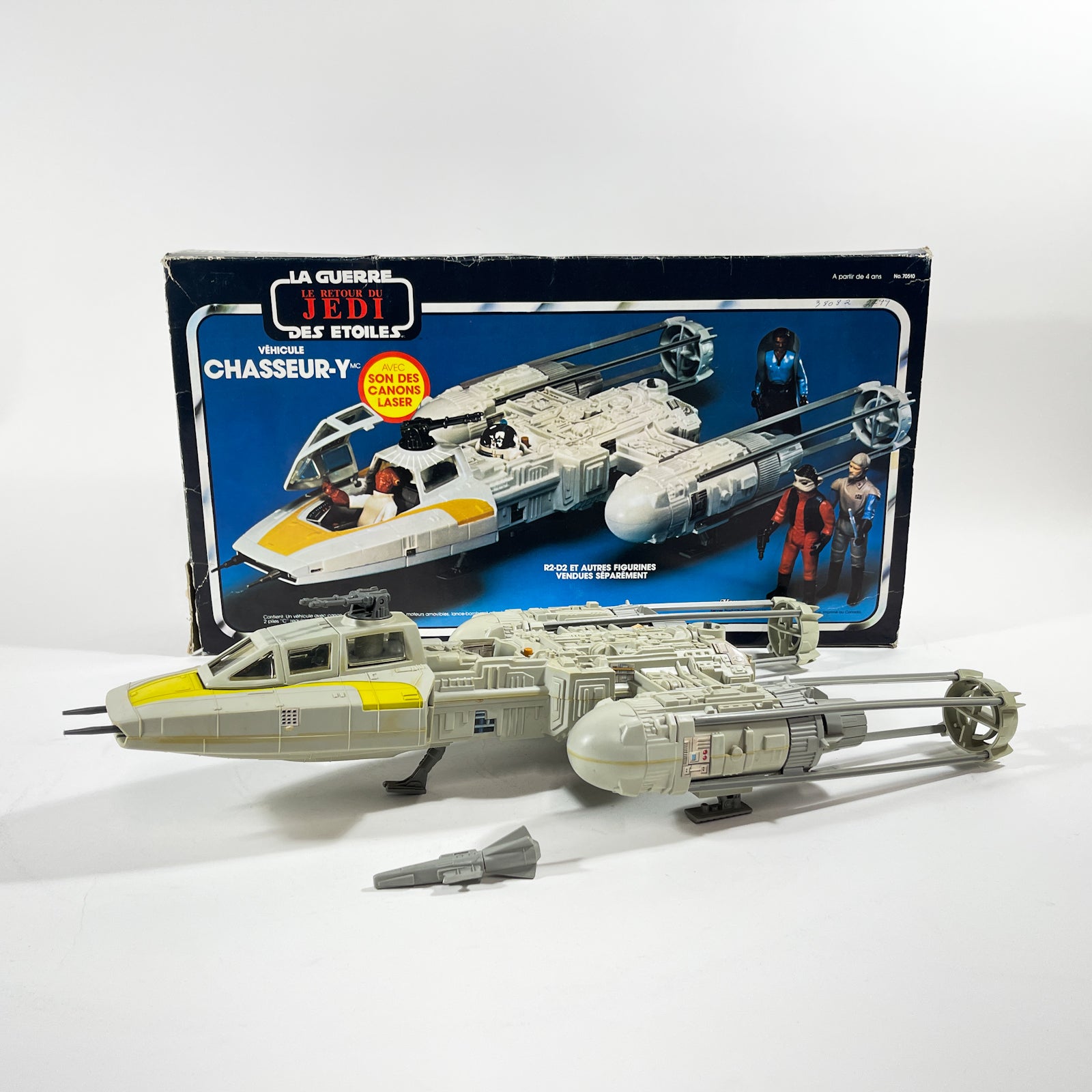 Vintage Y-Wing ROTJ in Box Star Wars Kenner Loose Complete Toy
