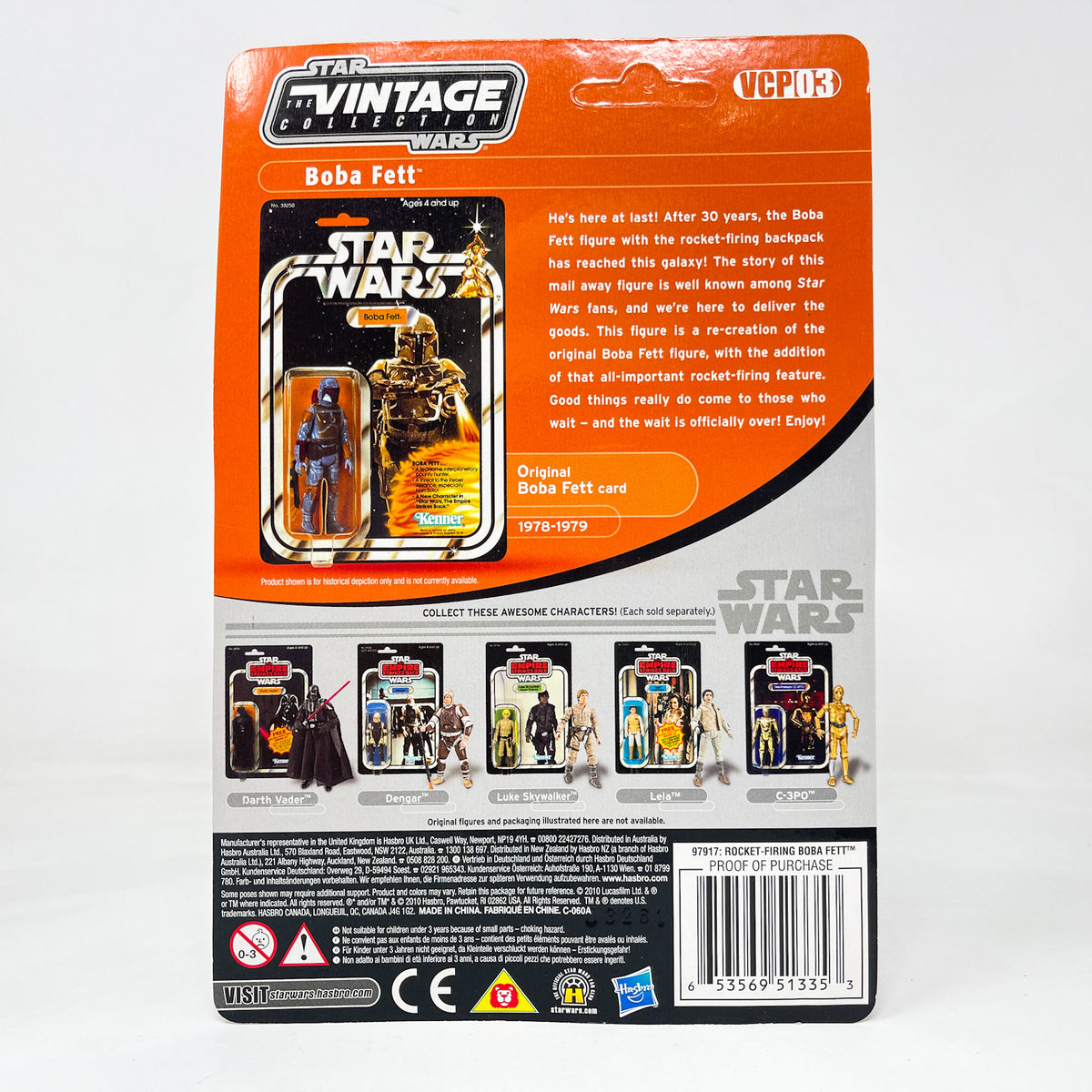 VCP03 Rocket-Firing Boba Fett - The Vintage Collection