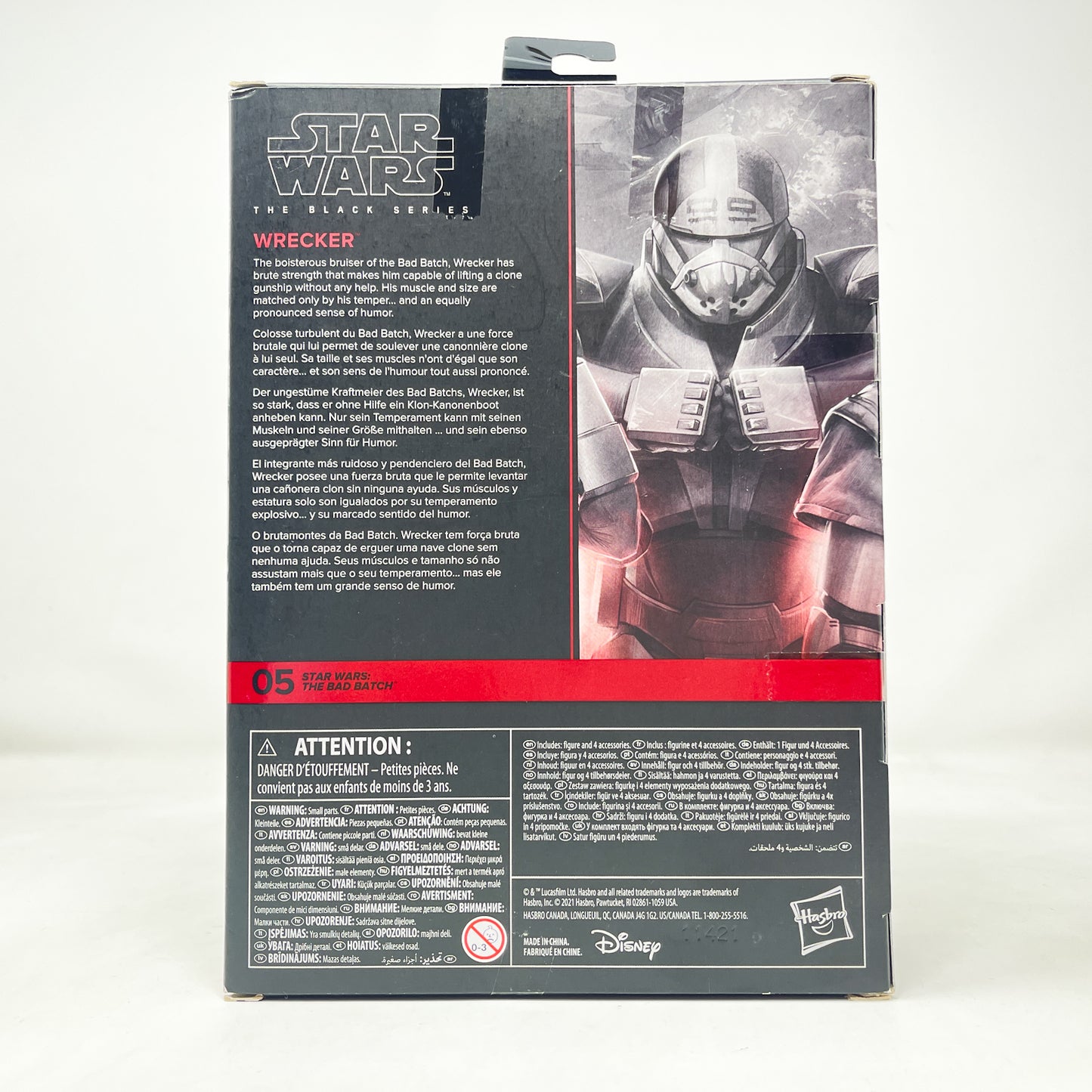Wrecker - Deluxe (The Bad Batch) BB 05 - Hasbro Black Series (2021)