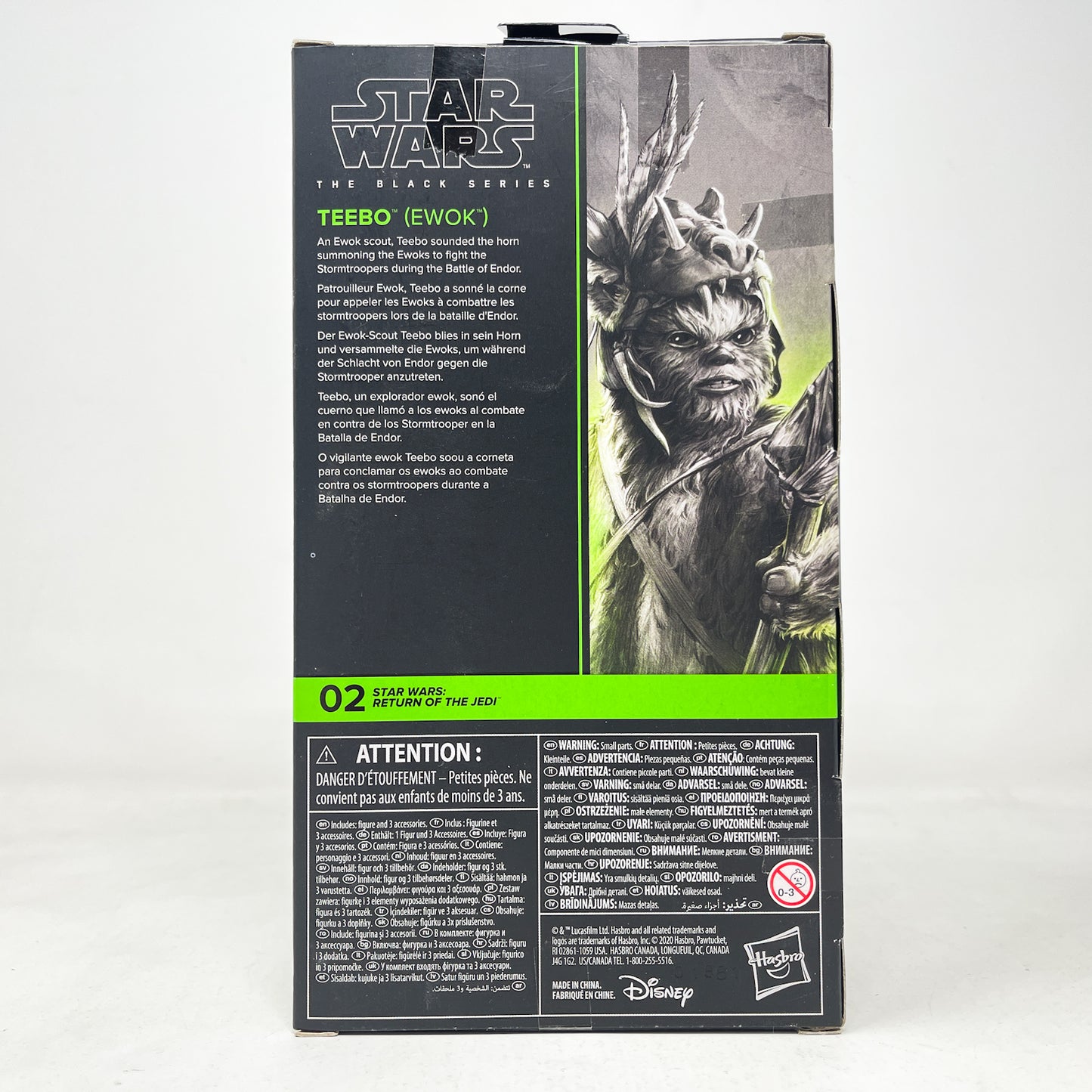 Teebo (Ewok) ROTJ 02 - Hasbro Black Series (2020)