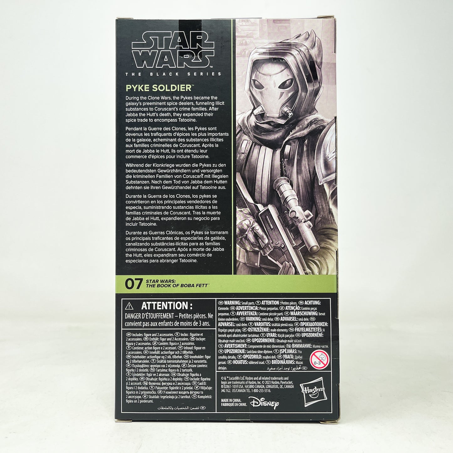 Pyke Soldier BOBF 07 - Hasbro Black Series (2023)