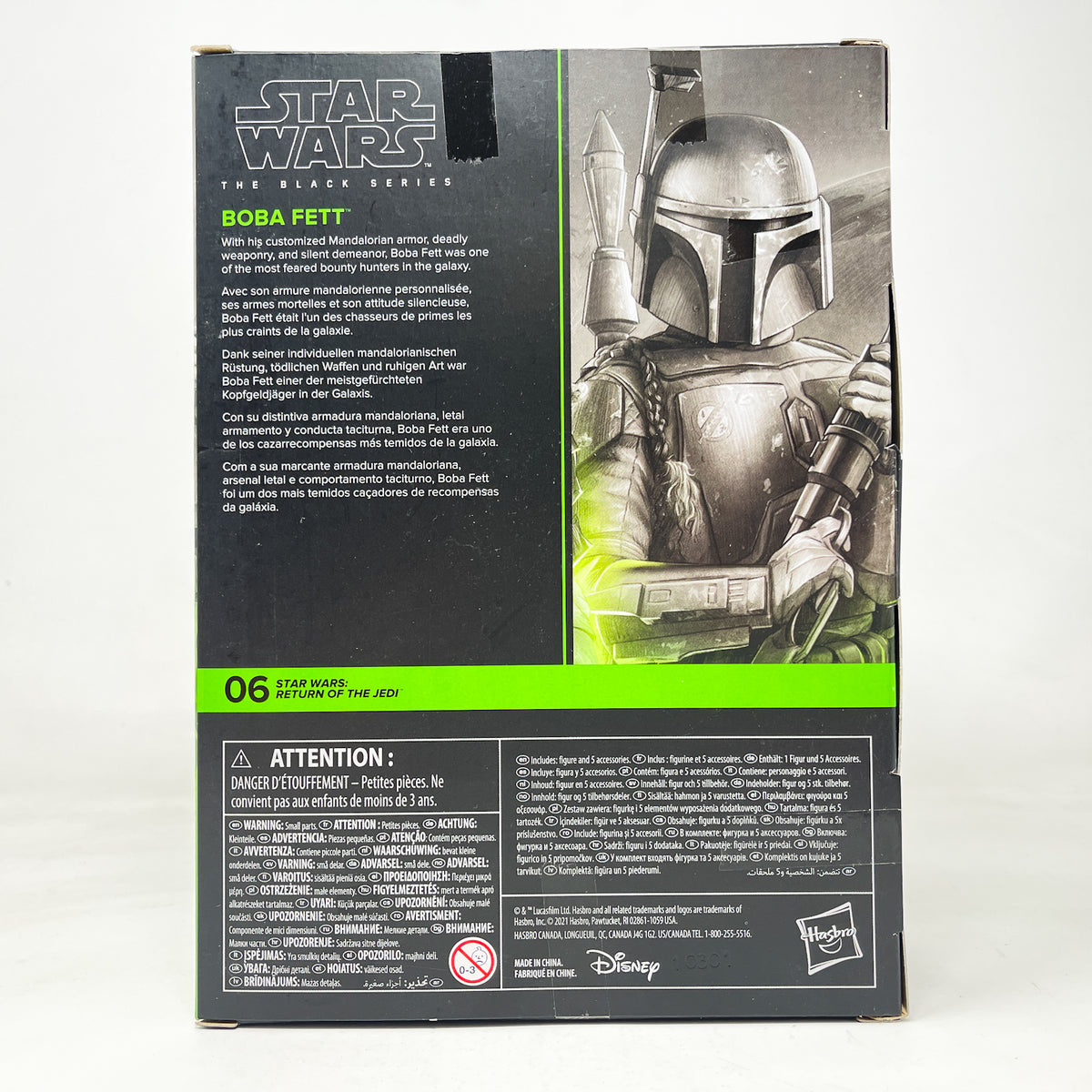 Boba Fett (ROTJ - Deluxe) #06 - Hasbro Black Series (2021)