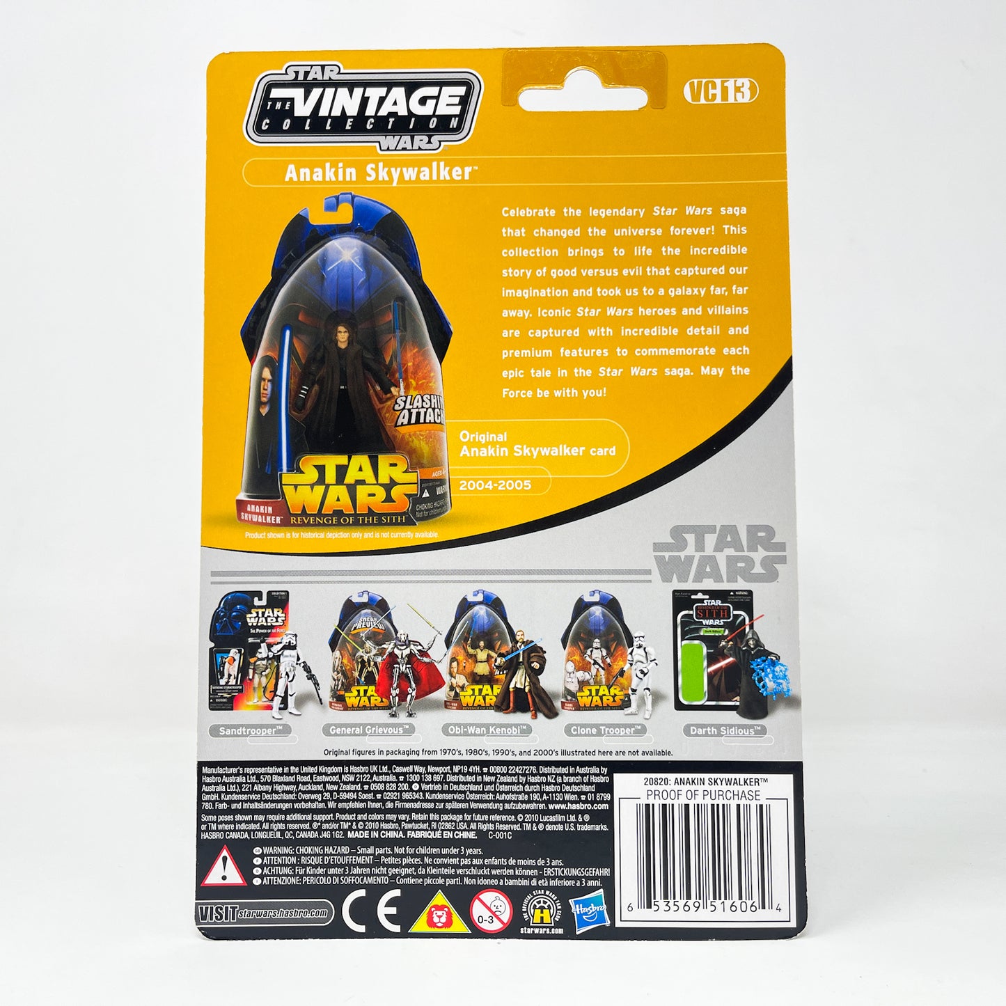 VC013 Anakin Skywalker (ROTS)2010 - The Vintage Collection