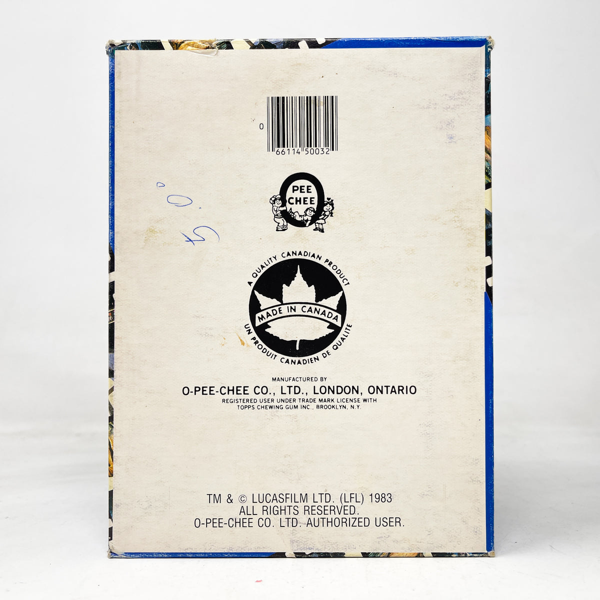 O-Pee-Chee Return of the Jedi Cards Display Box (1983)