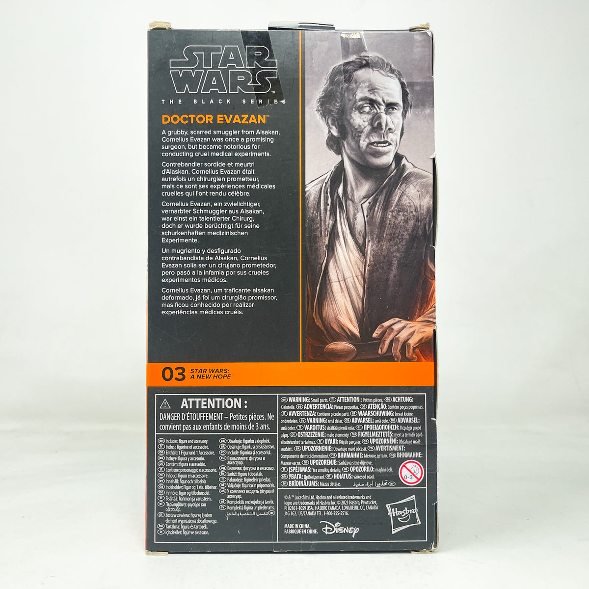 Doctor Evazan ANH 03 - Hasbro Black Series (2021)