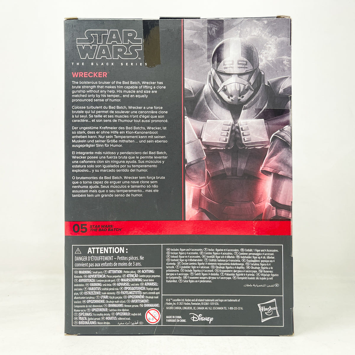 Wrecker - Deluxe (The Bad Batch) BB 05 - Hasbro Black Series (2021)