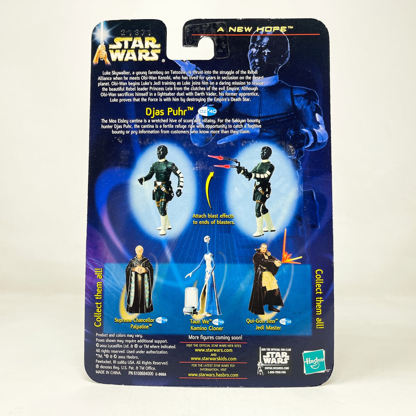 Djas Puhr (Alien Bounty Hunter) #02-40 - Hasbro SAGA Series 3.75"