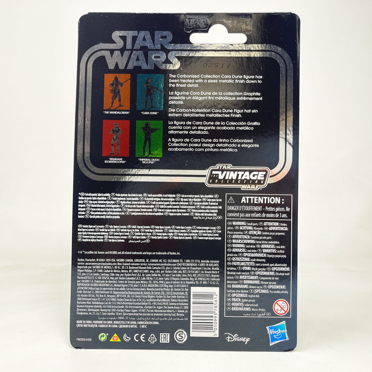 VC Cara Dune (Carbonized) - The Vintage Collection Hasbro Star Wars