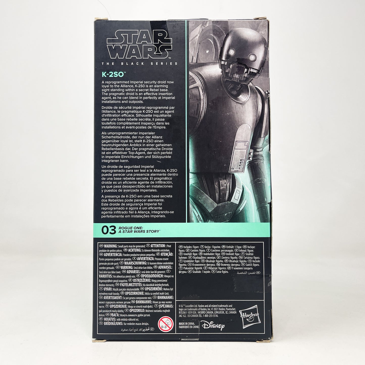 K-2SO (Rogue One) RO03 - Hasbro Black Series (2021)