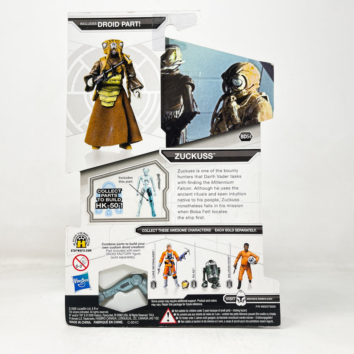 Zuckuss BD54 - Hasbro Legacy Collection 3.75"