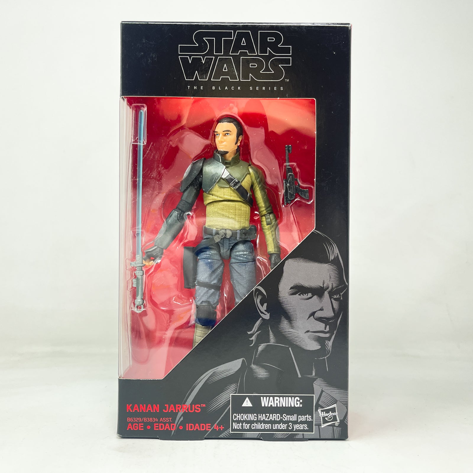Hasbro 2016 Kanan Jarrus #19 Black Series Star Wars Figure – 4th