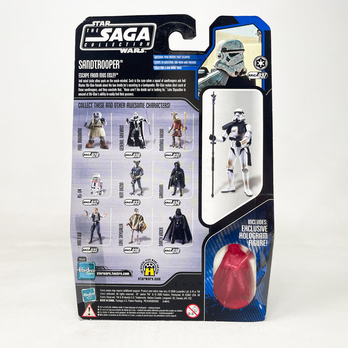 Sandtrooper #37 - Hasbro Saga Collection (2006)