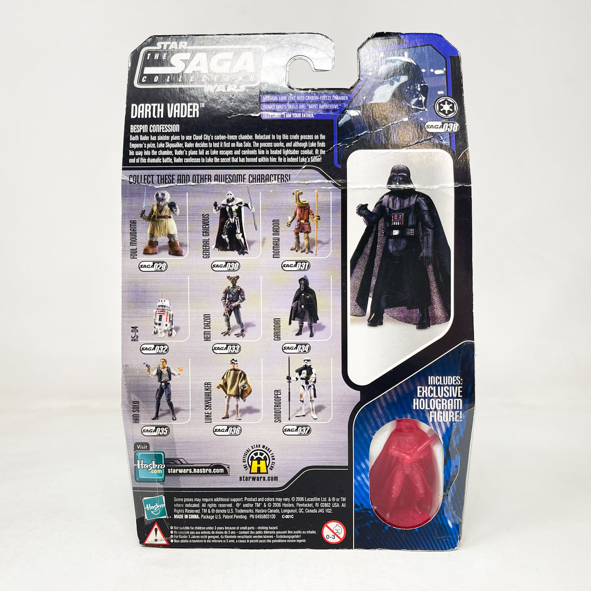 Darth Vader (Bespin) #38 - Hasbro Saga Collection (2006)