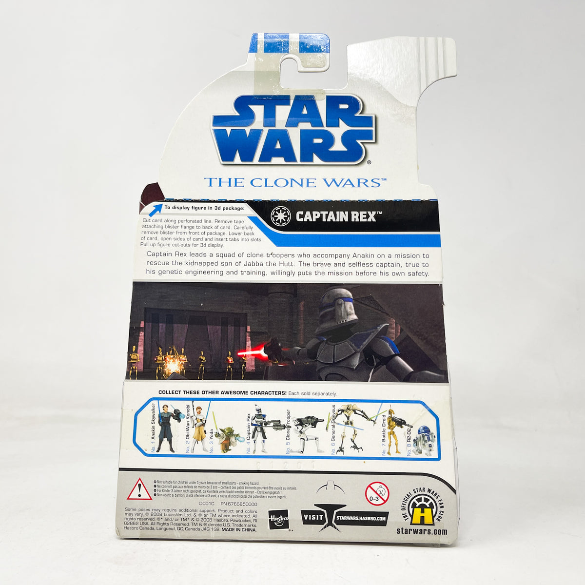 Captain Rex #04 - Hasbro The Clone Wars (2008)