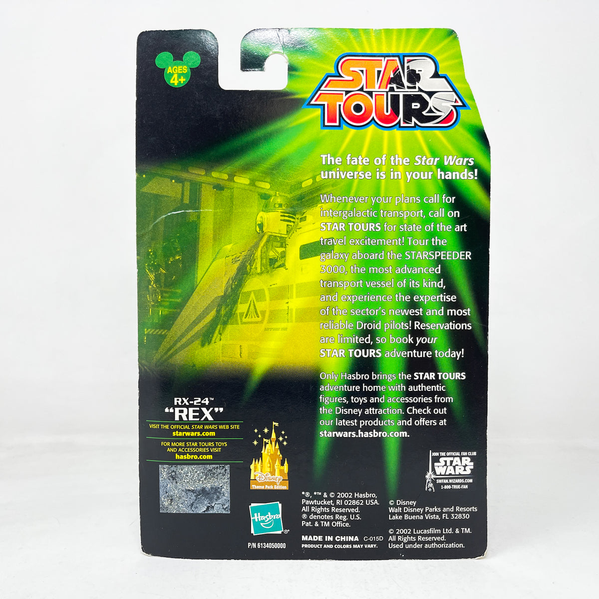 RX-24 “Rex” - Star Tours Exclusive - Hasbro Power of the Jedi POTJ (2002)
