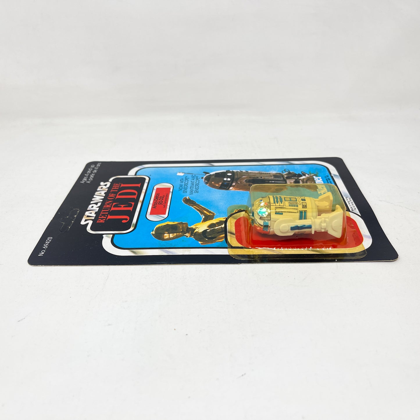 R2-D2 Sensorscope Kenner Canada ROTJ 77A-back - Mint on Card - Vintage Kenner (1983)