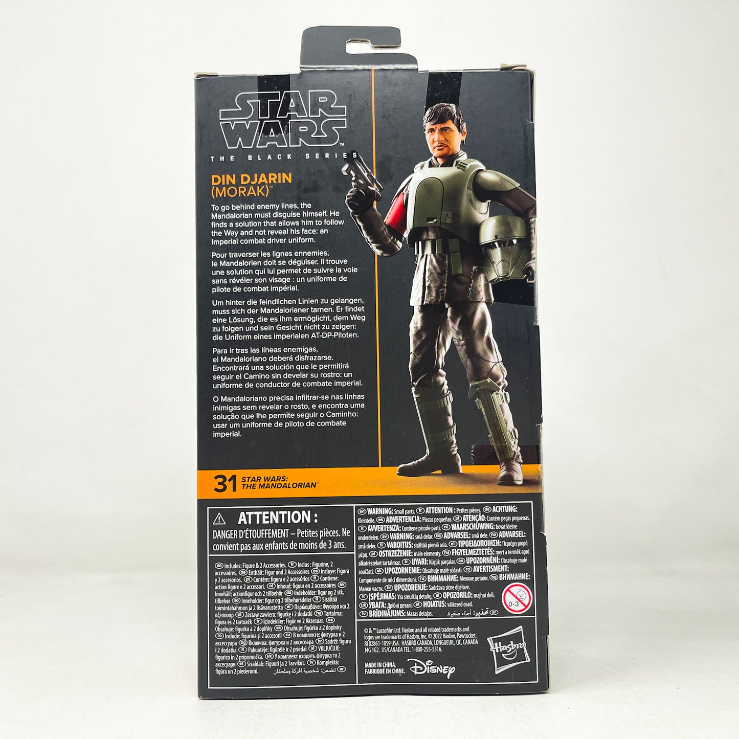 Din Djarin (Morak) MAN #31 - Hasbro Black Series (2023)