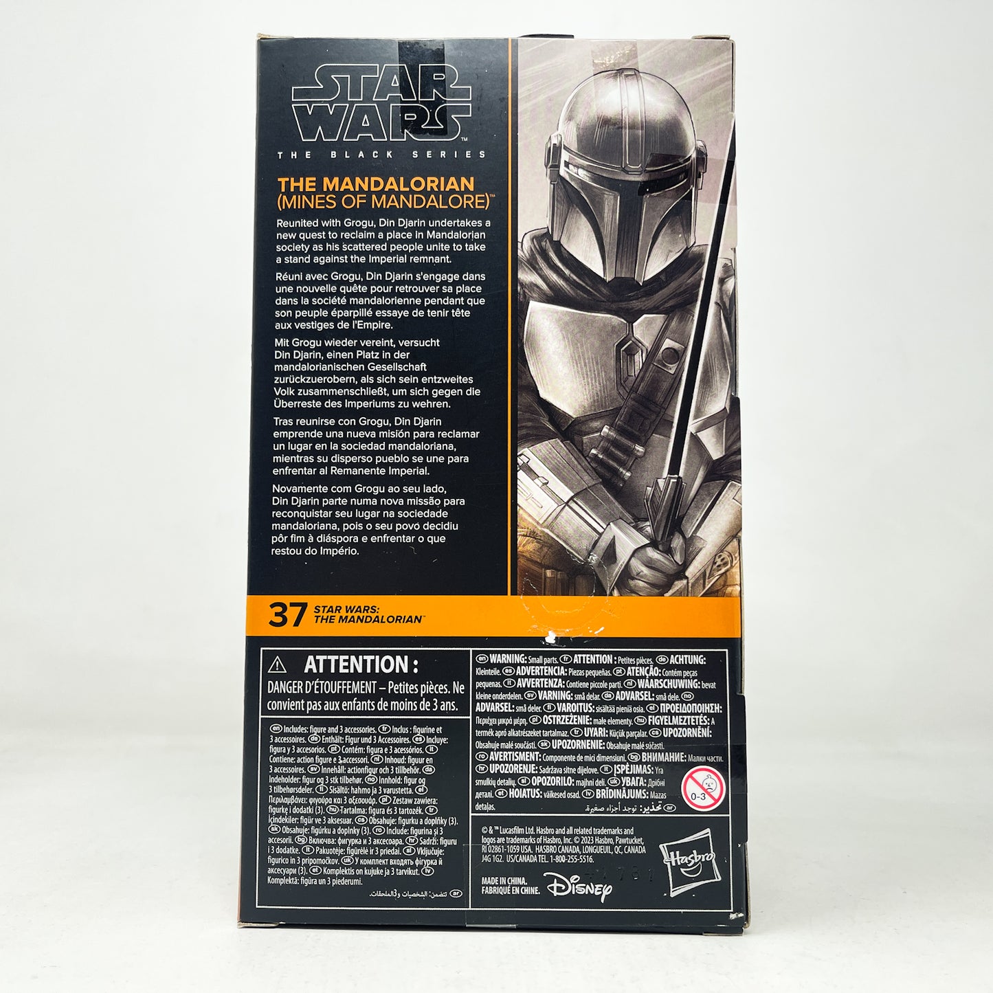 The Mandalorian (Mines of Mandalore) MAN #37 - Hasbro Black Series (2023)