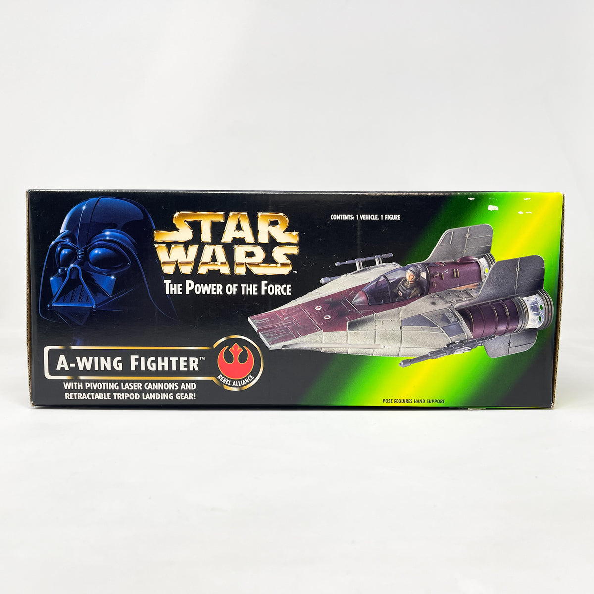 A-Wing Fighter - POTF2 Hasbro 1997 Star Was Vehicle - Sealed