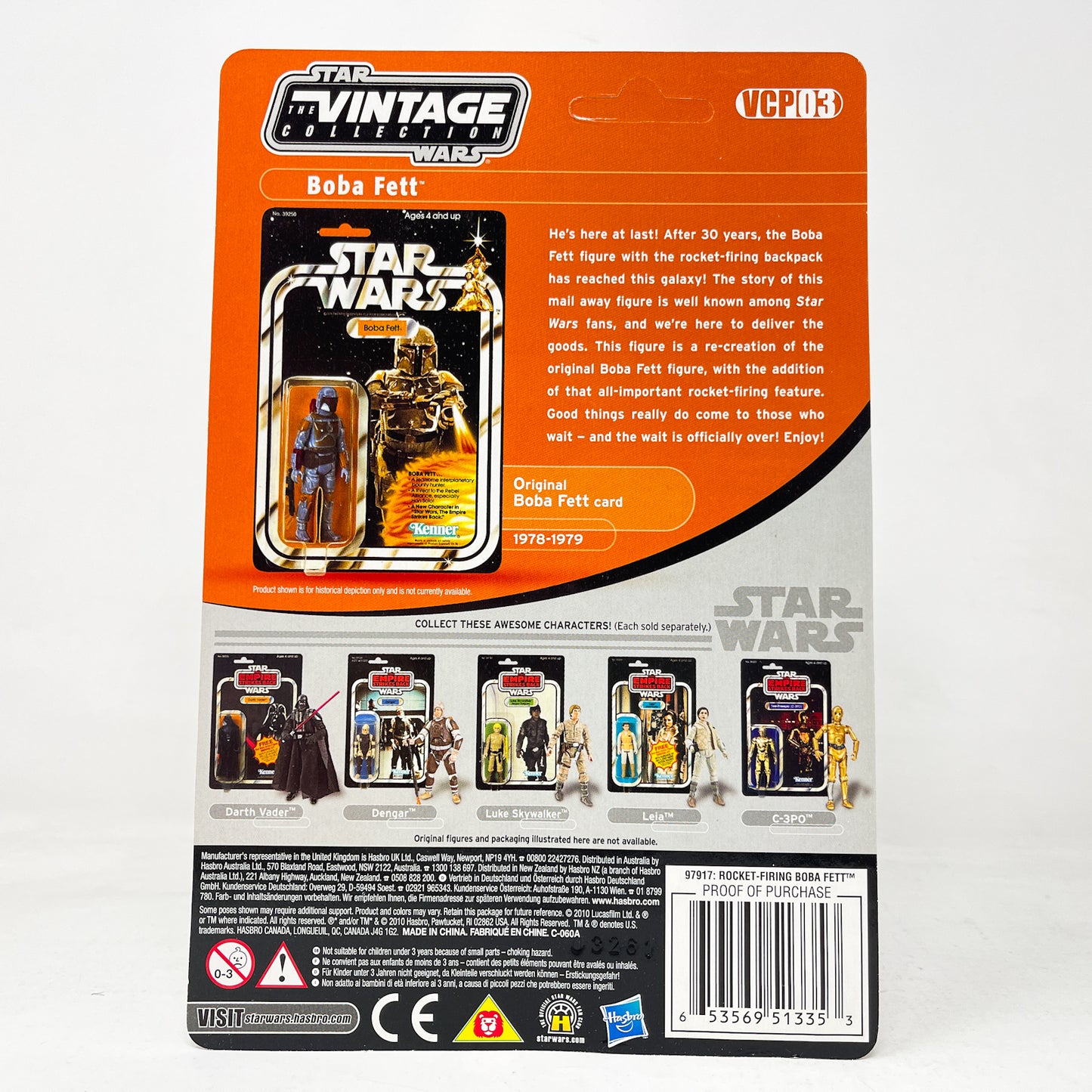 VCP03 Rocket-Firing Boba Fett - The Vintage Collection