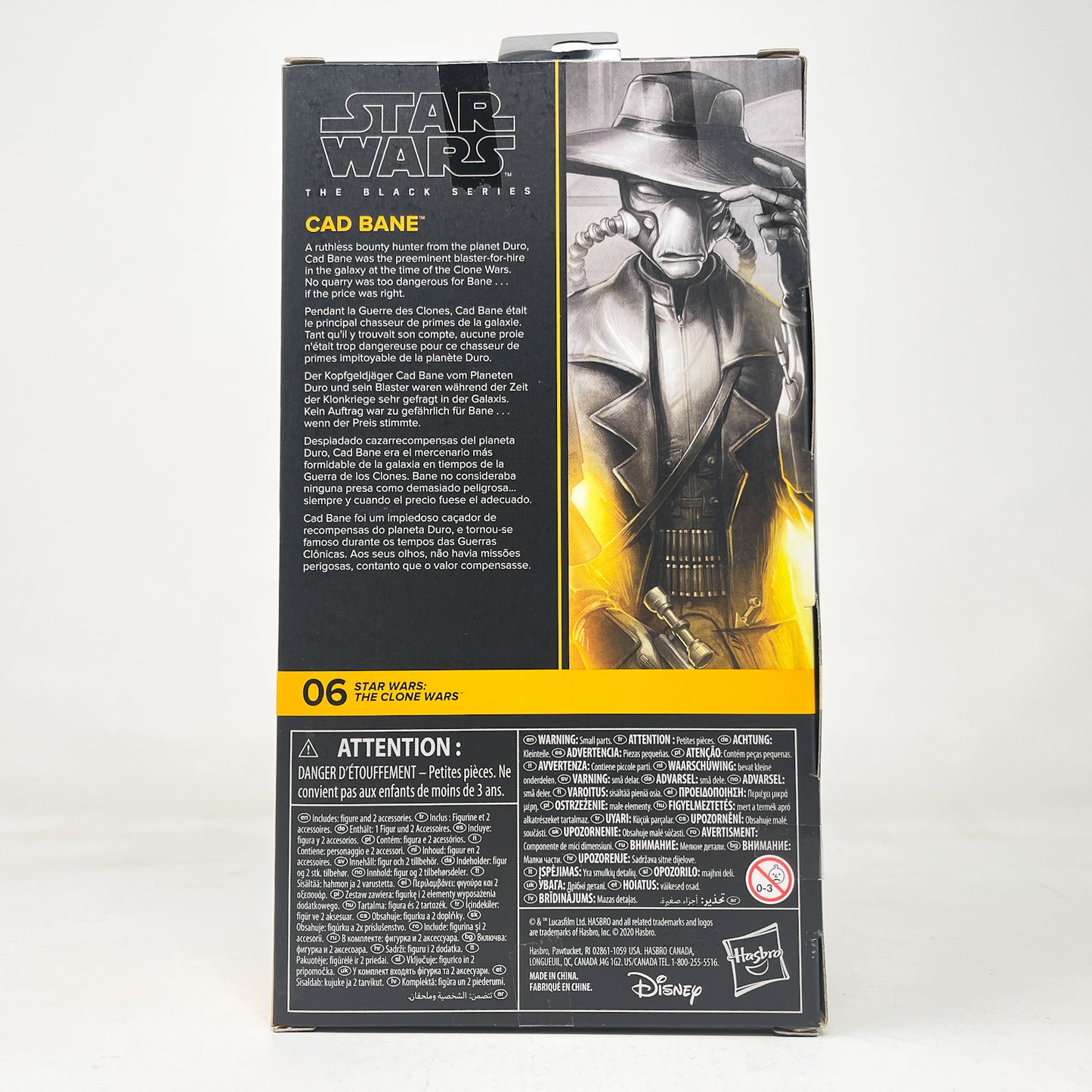 Cad Bane (The Clone Wars) CW 06 - Hasbro Black Series (2020)