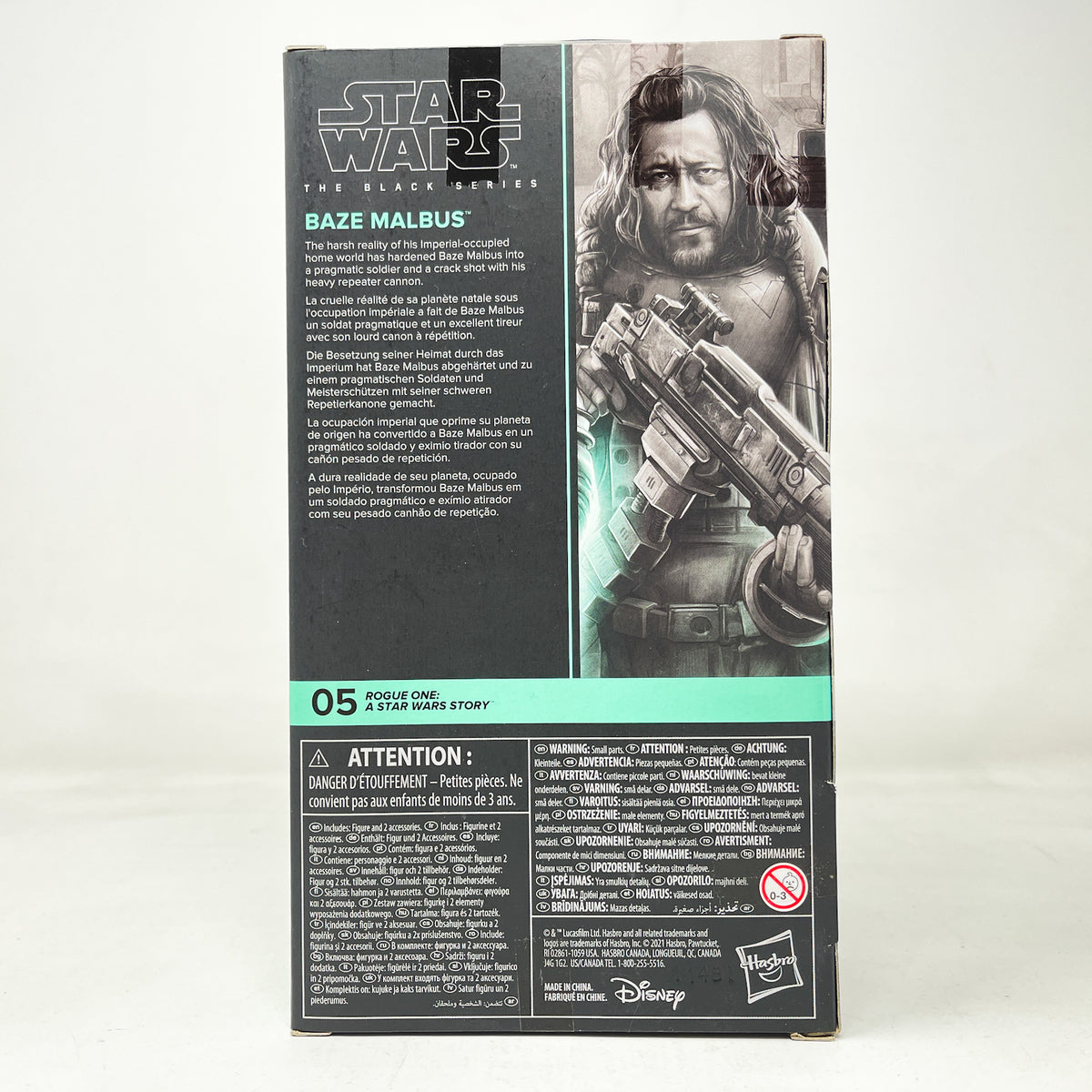 Baze Malbus (Rogue One) RO05 - Hasbro Black Series (2021)