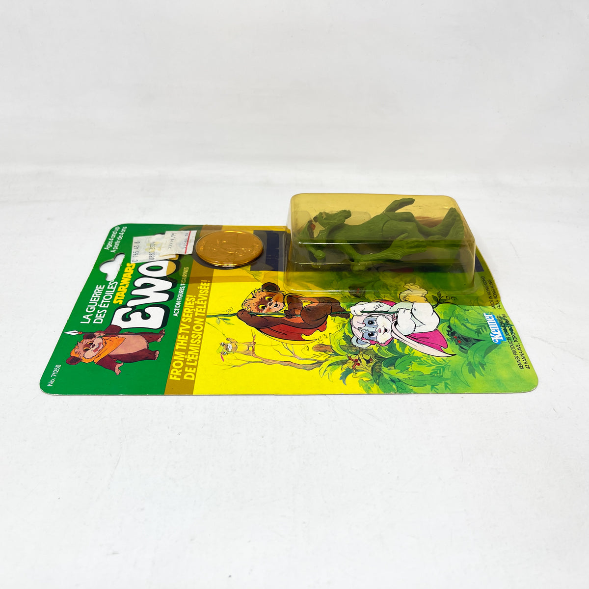 Ewoks Dulok Scout - Mint on Card Canadian - Vintage Kenner (1985)