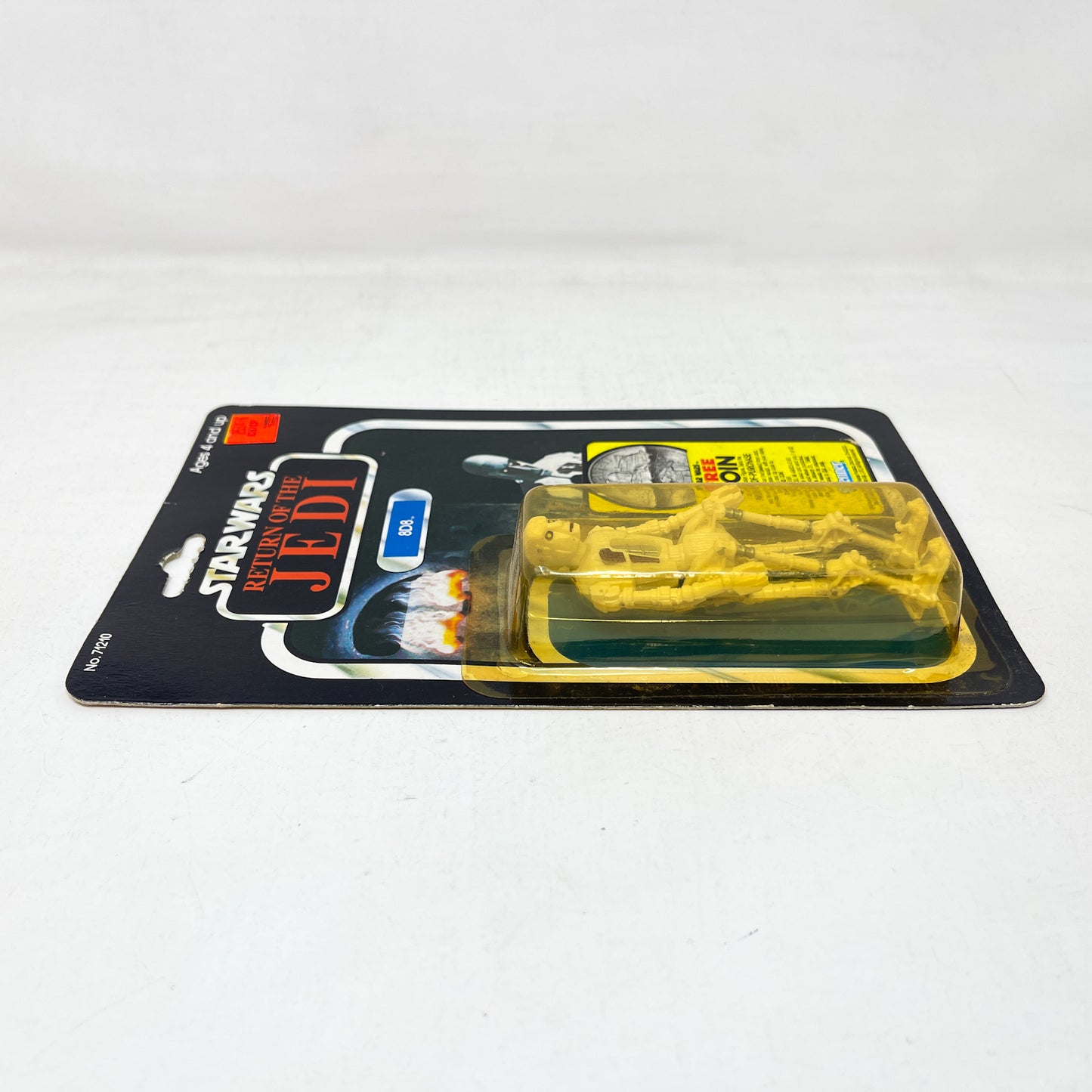 8D8 ROTJ 77A-back Coin Offer - Mint on Card - Vintage Kenner (1983)