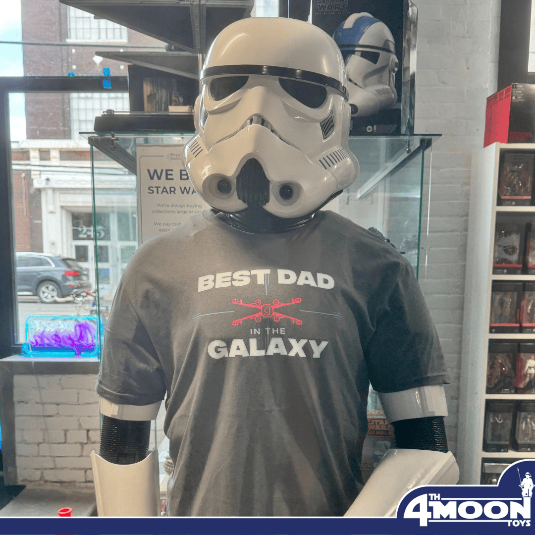 Vintage 4th Moon Toys Star Wars Non-Toy BEST DAD IN THE GALAXY T-Shirt - 4th Moon Exclusive