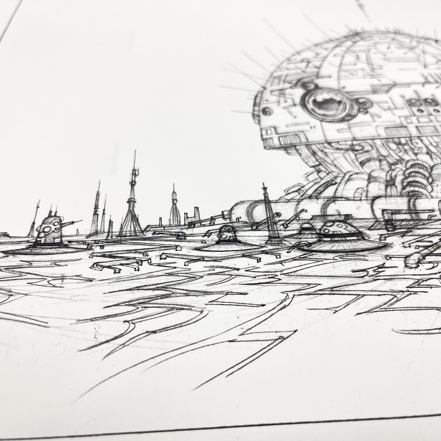 Vintage 4th Moon Toys Star Wars Pre-Production Tartakovsky Clone Wars Original Pre-Production Photocopy - A