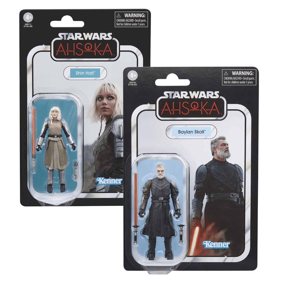 Vintage 4th Moon Toys Star Wars VC Cool Baddies Bundle - Baylon Skoll (VC355) & Shin Hati (VC356)