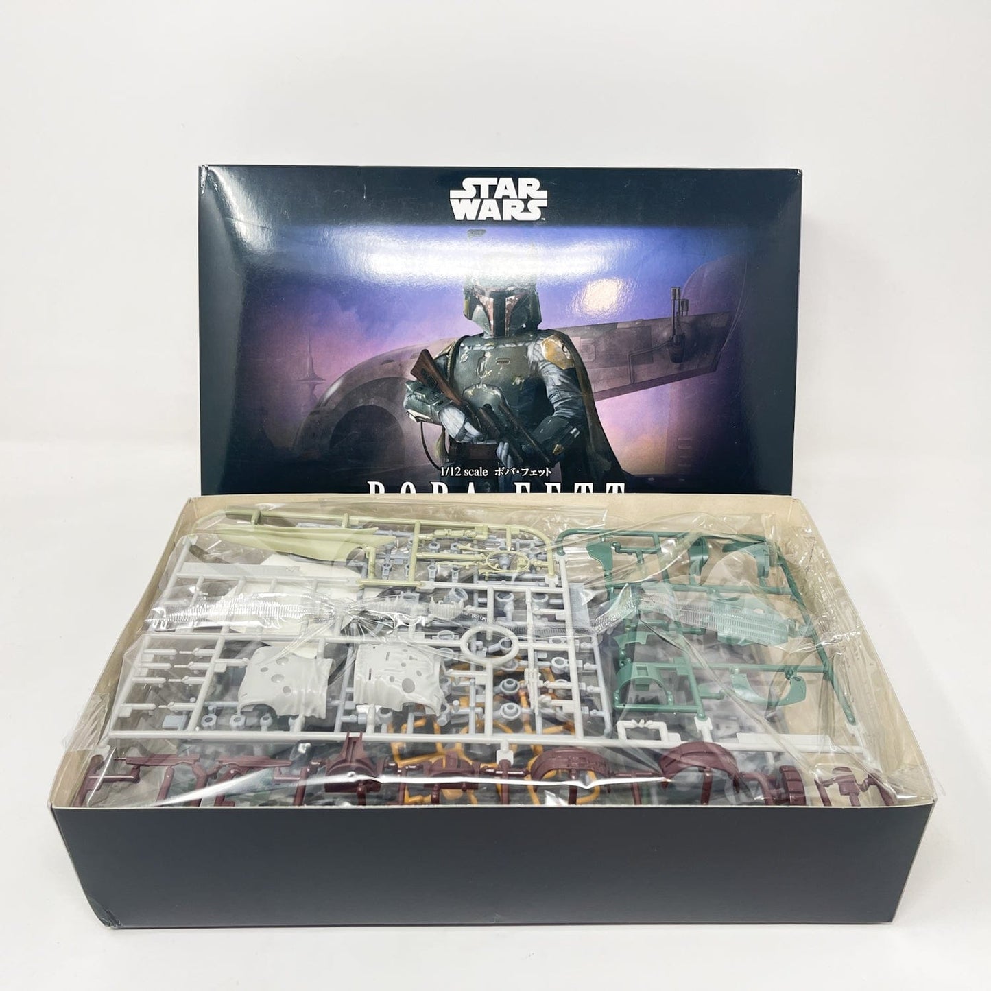 Vintage Bandai Star Wars Modern Other Bandai Boba Fett 1/12 Scale Star Wars Model Kit (2015)
