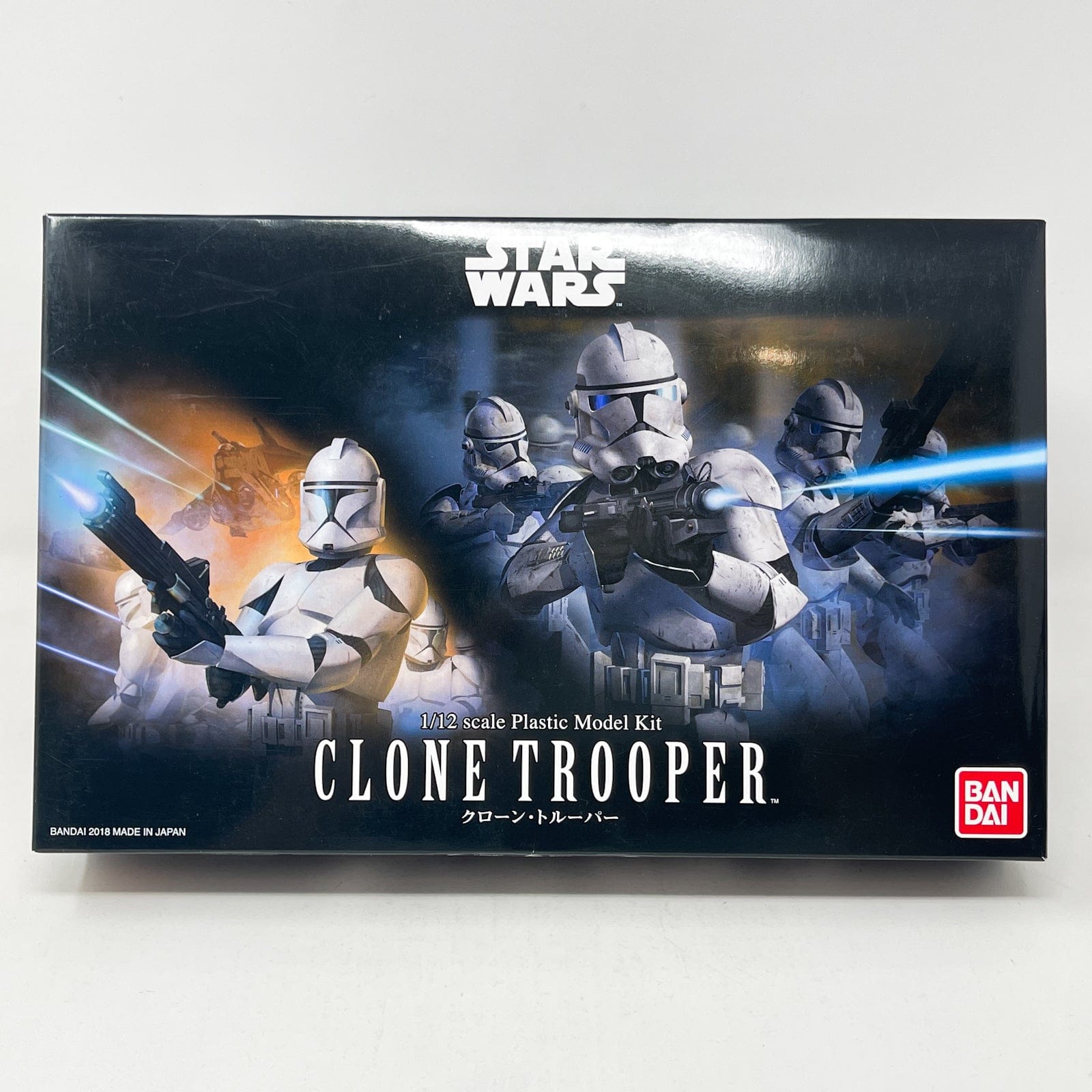 Clone Trooper Phase I & II 1/12 Snap-Fit Model Kit | Bandai 2018