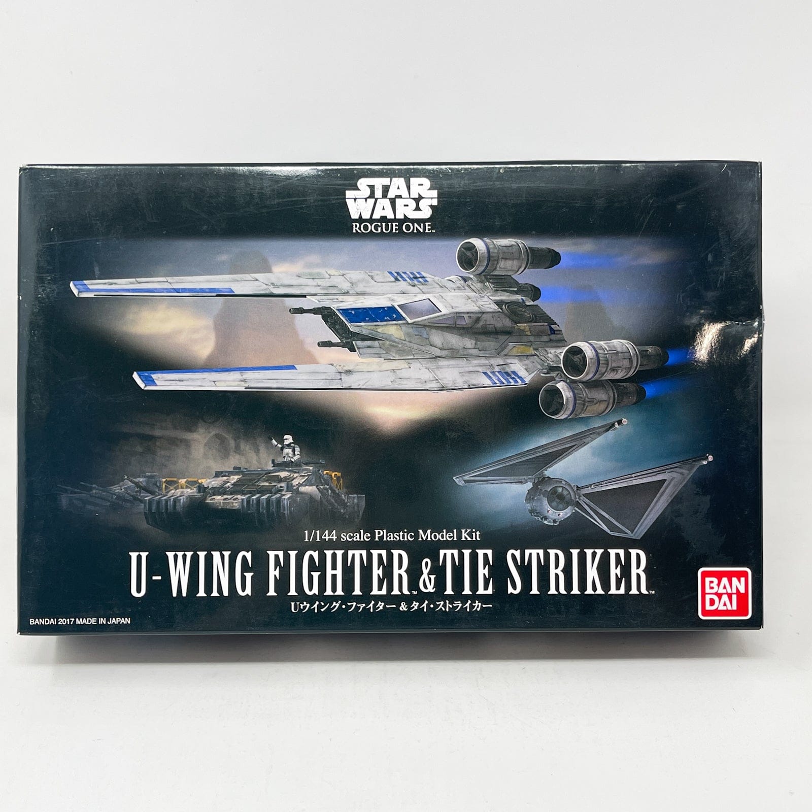 U-Wing & TIE Striker 1/144 Snap-Fit Model Kit Set | Bandai 2017