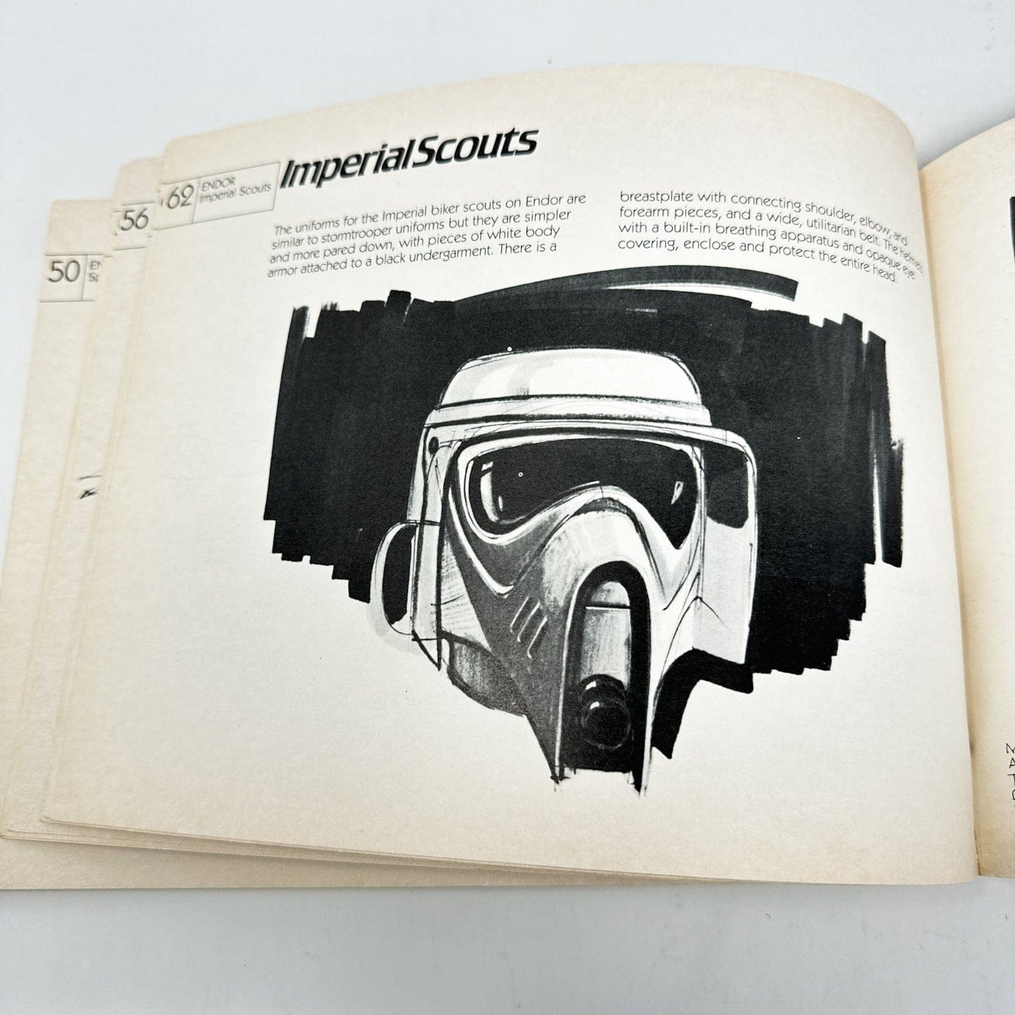 Vintage Bantam Star Wars Non-Toy Return of the Jedi Sketchbook - 1983