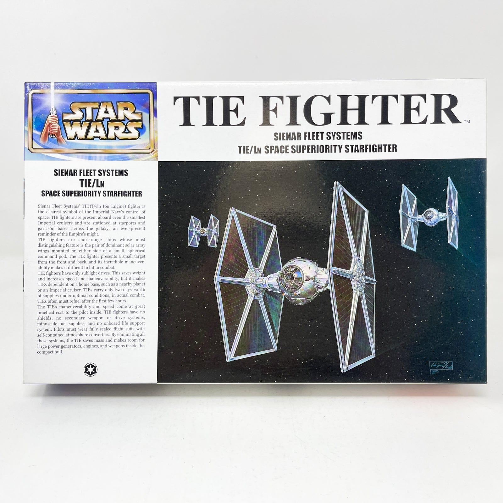 TIE Fighter TIE/LN 1/72 Scale Model Kit | FineMolds 2002 | Star