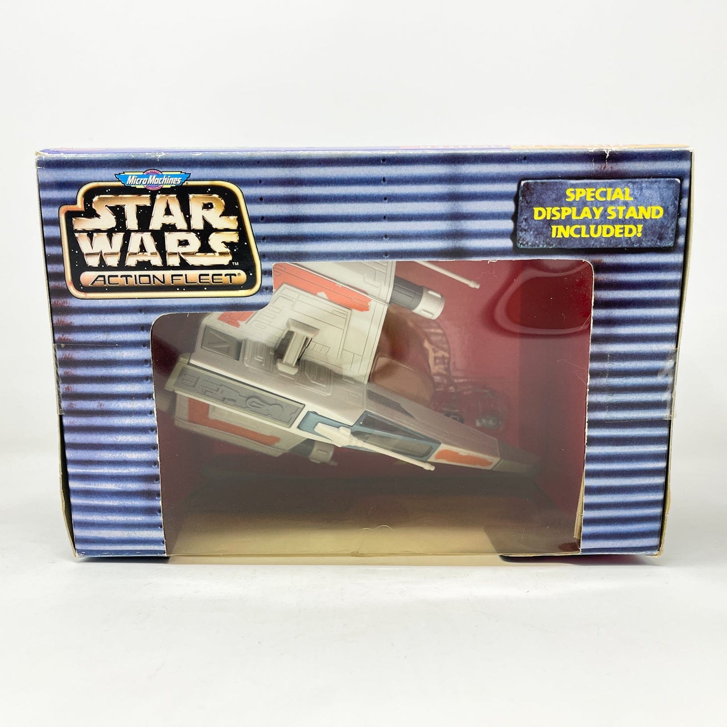 Vintage Galoob Star Wars Modern Ships E-Wing Straighter MISB - Action Fleet Micro Machines Star Wars