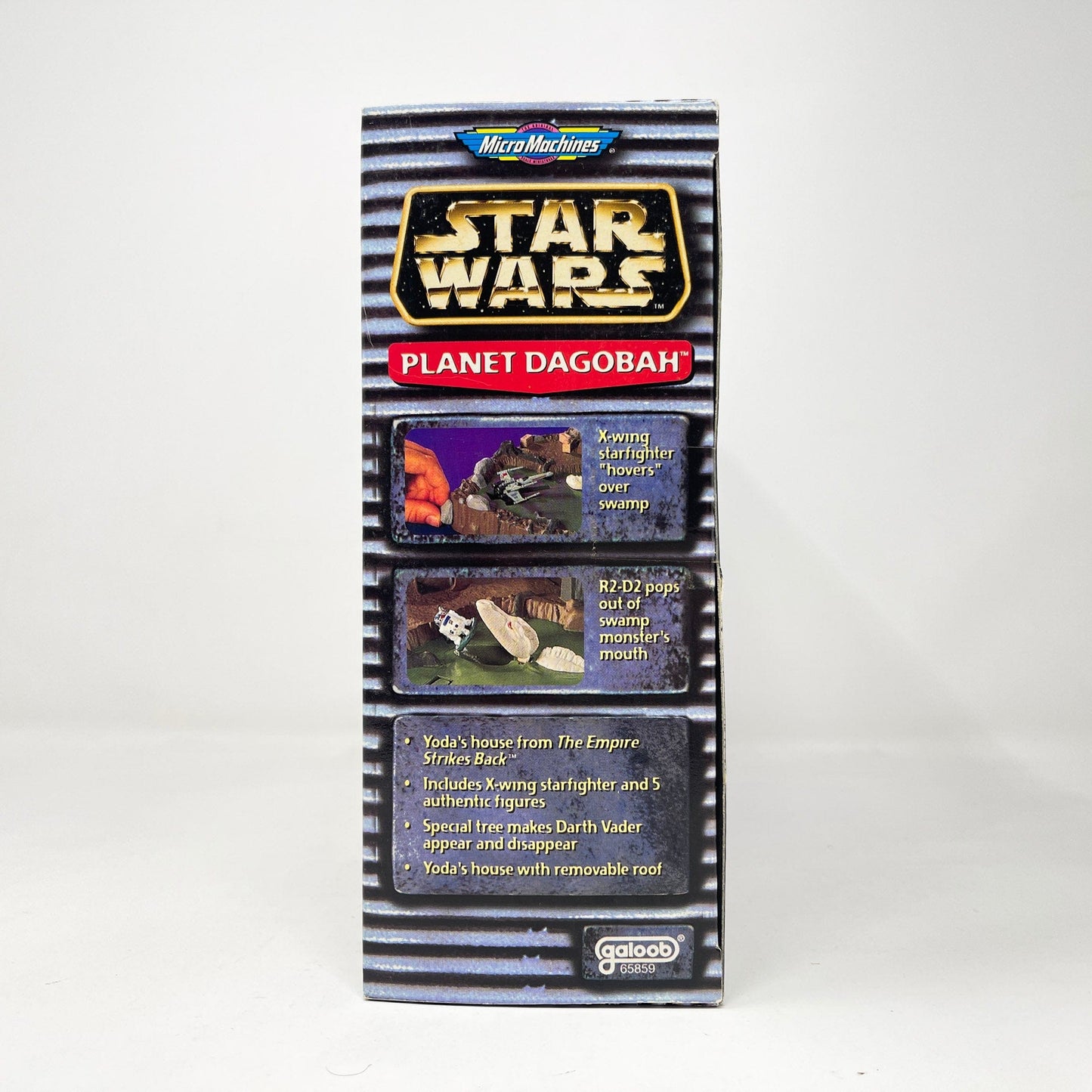 Vintage Galoob Star Wars Modern Ships Planet Dagobah Playset (1997) MISB - Micro Machines Star Wars