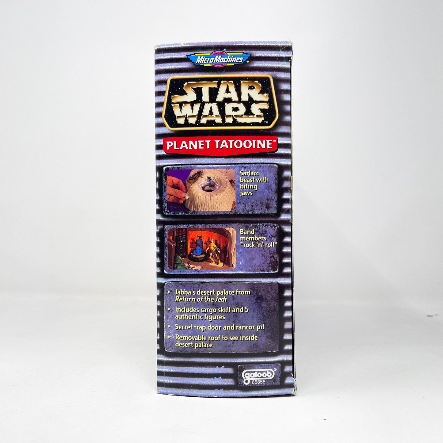 Vintage Galoob Star Wars Modern Ships Planet Tatooine Playset (1996) MISB - Micro Machines Star Wars