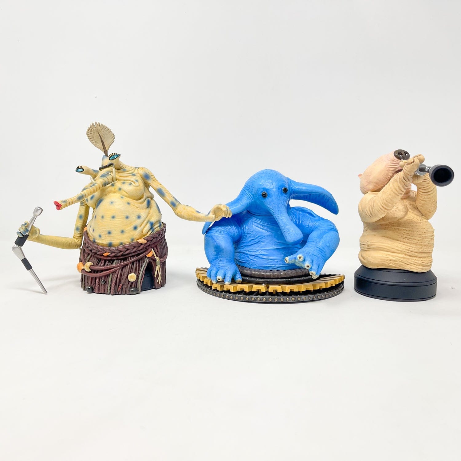 Star Wars Gentle Giant Max Rebo Band Mini Bust Set 2013 – Complete Star Wars Gentle Giant Max Rebo Band Mini Bust Set 2013 – Complete